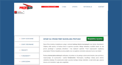 Desktop Screenshot of profi-bud.com