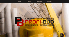 Desktop Screenshot of profi-bud.eu