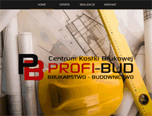 Tablet Screenshot of profi-bud.eu